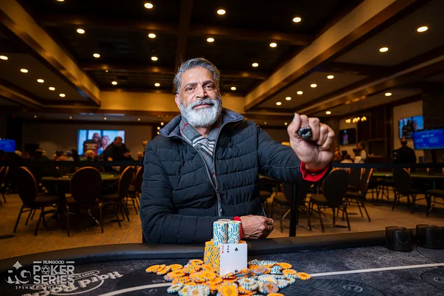 Mashir Khan Wins $250 Seniors Event