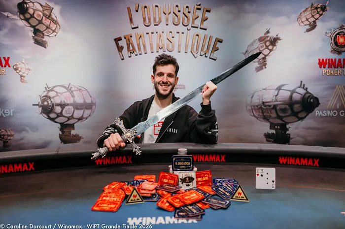 Great Success as Sasha Cohen Wins Winamax Poker Tour Grande Finale