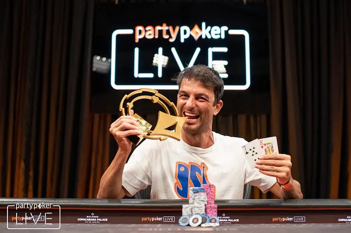 Ênio Bozzano Campeão do Rio Open do partypoker MILLIONS South America