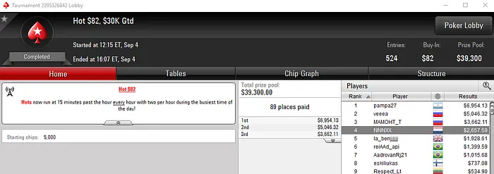 Manuel Ruivo Segundo Classificado no WCOOP #08-High para ,756 103
