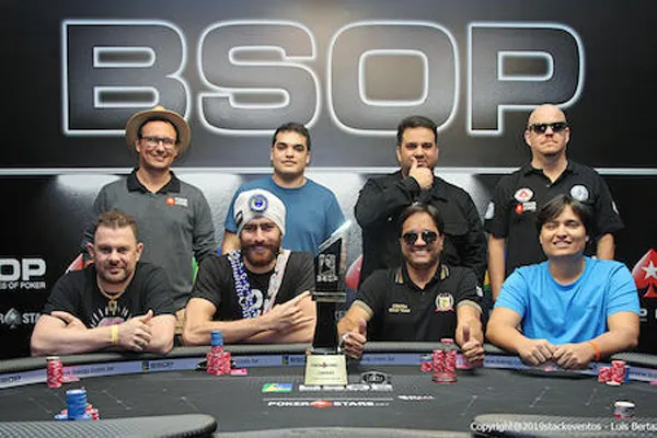 Mesa Final do BSOP Salvador 2019