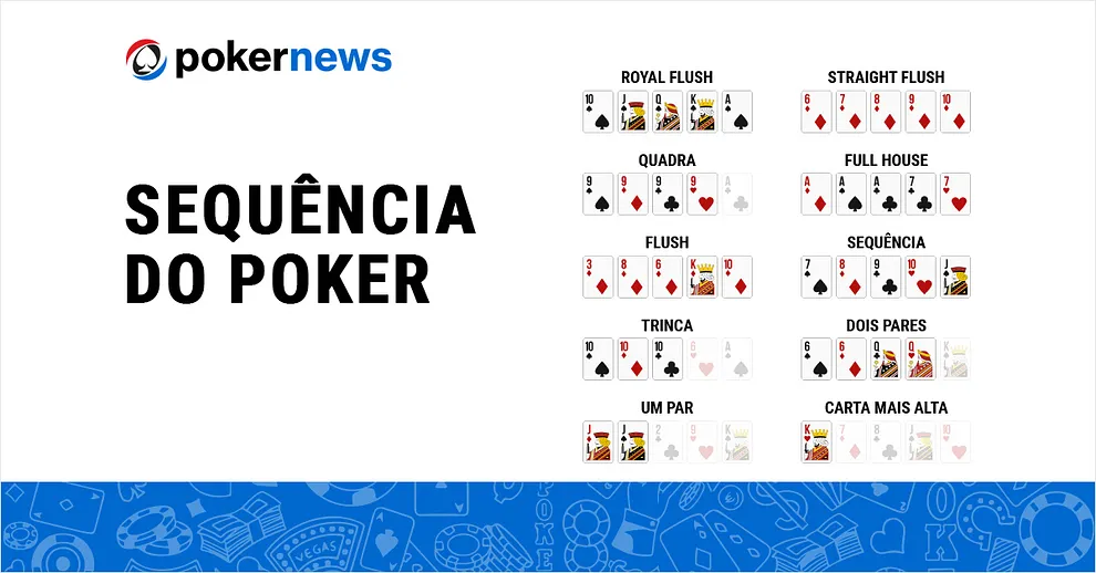 sequencia maos poker