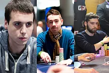 Cathal Shine, Ludovic Geilich and Cillian Berragan