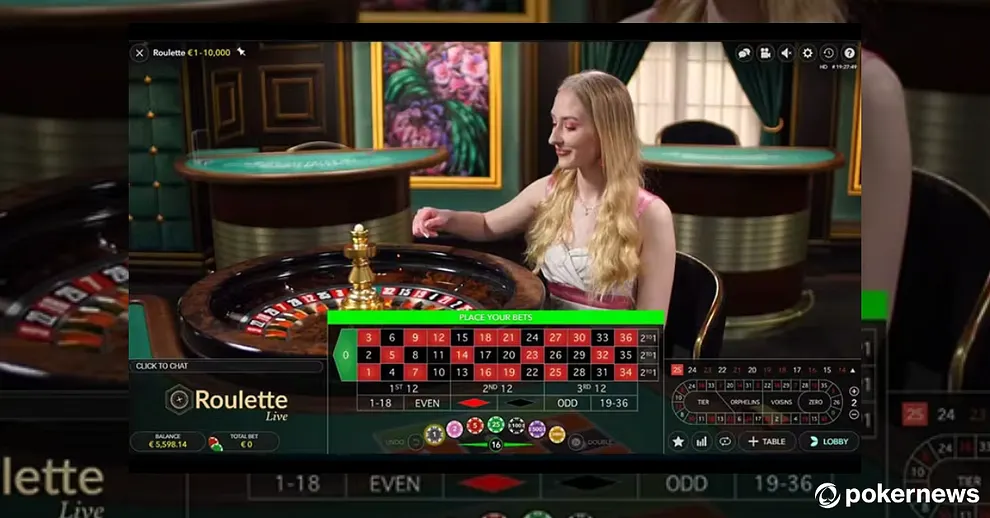 Roleta com Dealer ao Vivo