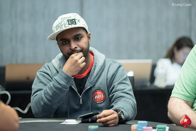 Sathesh Muthu Sits in Second Place for Day 2