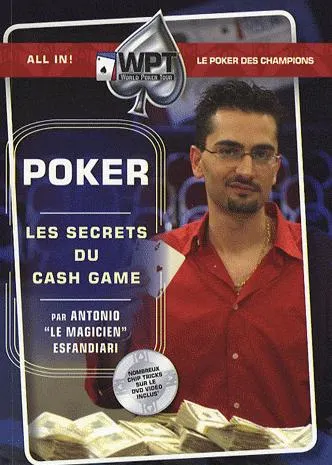 Livre de poker - «Les secrets du cash game» d'Antonio Esfandiari 0001