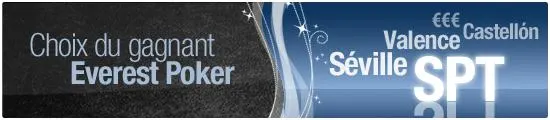 Everest Poker : Les tournois 'Choix du Gagnant' 101