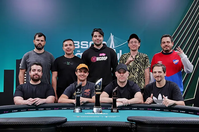 Mesa final Main Event BSOP São Paulo
