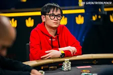 Wai Kin Yong leads the Triton London Short Deck Main Event final table.