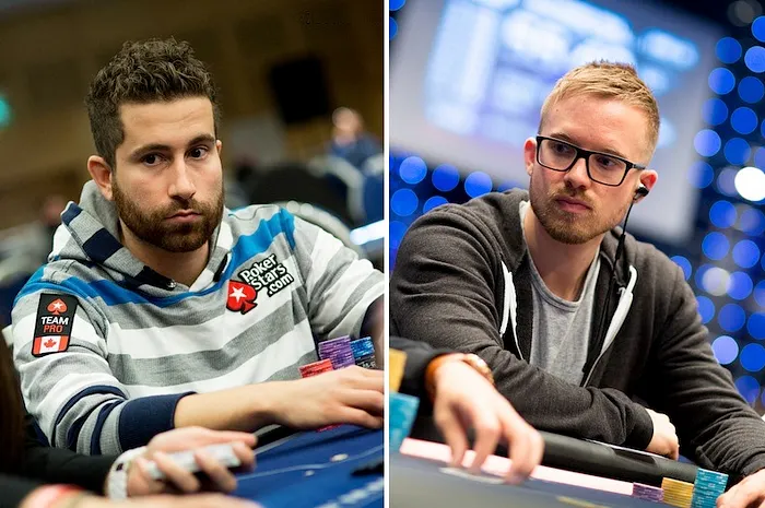 Jonathan Duhamel (left) and Martin Jacobson (right)