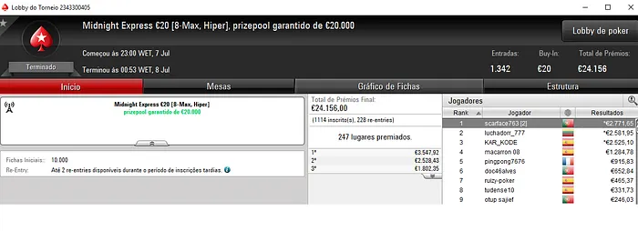 Saturday Night Fever na PokerStars.FRESPT para kultus1 e scarface763 102