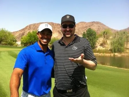 Tiger Woods & Phil Hellmuth