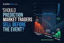 Should Prediction Market Traders Sell Before the Event?