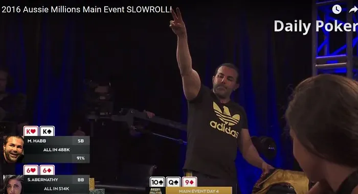 RETRO : Samantha Abernathy victime du slowroll de l'année aux Aussie Millions 2016 (video) 101