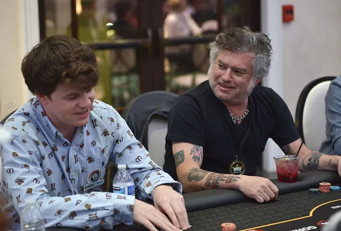 "Fat Mike" Burkett (Left)