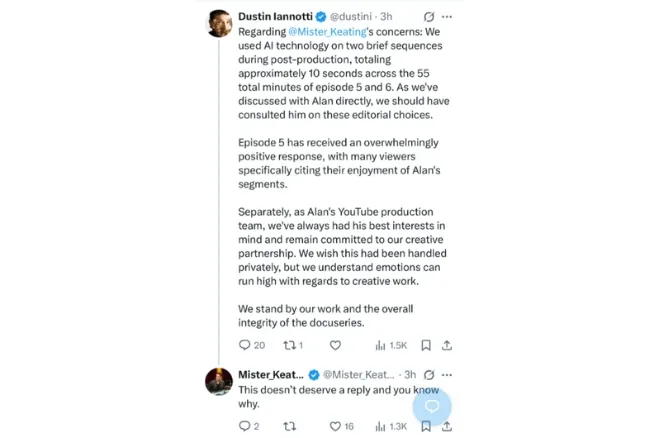 Dustin Ianotti Tweet