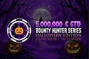 RedStar Poker celebra Halloween com €5 milhões garantidos na Bounty Hunter Series