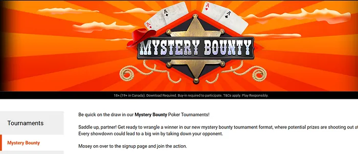 PartyPoker Mystery Bounties