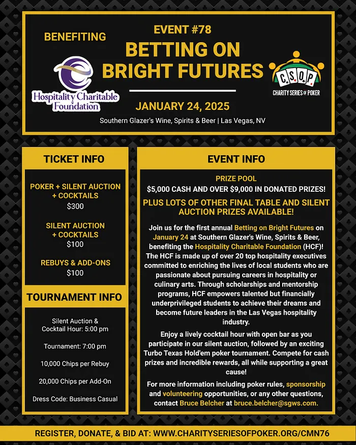 Michael “The Grinder” Mizrachi Claims First CSOP Title; Upcoming Events in Las Vegas 101