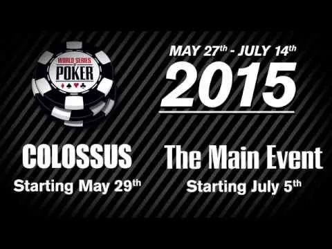2015 WSOP Colossus