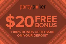 Partypoker no deposit bonus