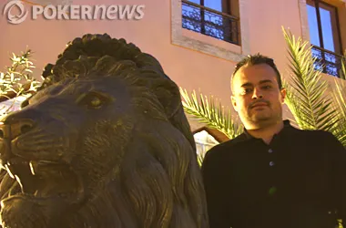 Antony Giangrasso 'Panisson' au pied de l'Olympe