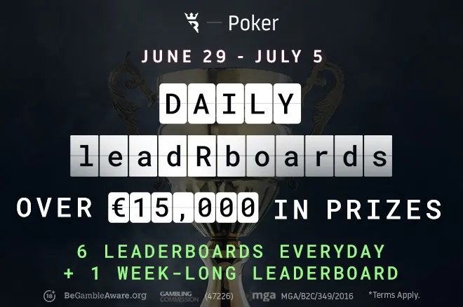 The Run It Once Poker leadRboards are becoming increasingly popular, with increased prizes and payouts!