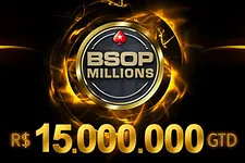 Cronograma BSOP Millions 2019 - R$ 15.000.000 GTD