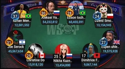 GGPoker WSOP Online Main Event Final Table