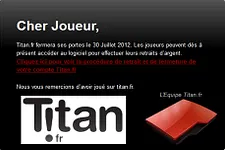Titan.fr ferme ses portes à partir du 30 juillet 2012