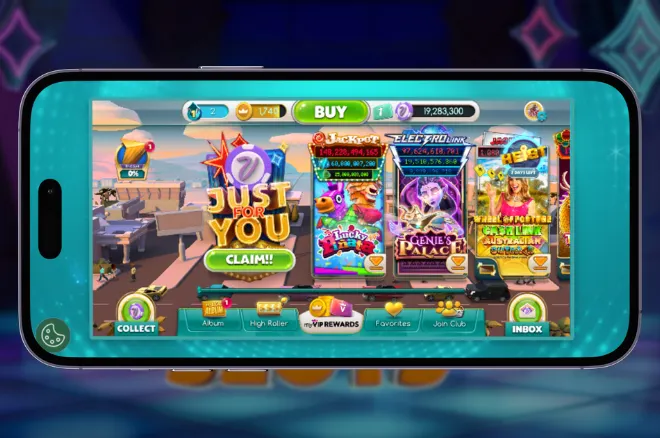 myVEGAS Slots App Lobby