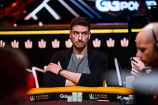 Rodrigo Selouan na Triton Poker Series Londres
