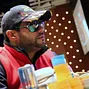 Julio Estevez on Day 2 of Event #8 at the 2014 Borgata Winter Poker Open