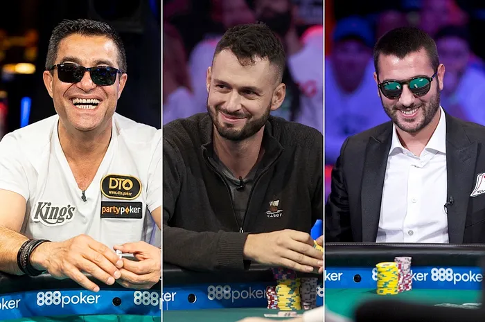 Hossein Ensan (left), Alex Livingston (center), Dario Sammartino (right)