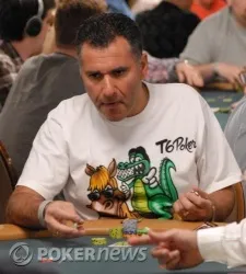 Billy 'The Croc' Argyros sits mid-pack entering Day 2 play