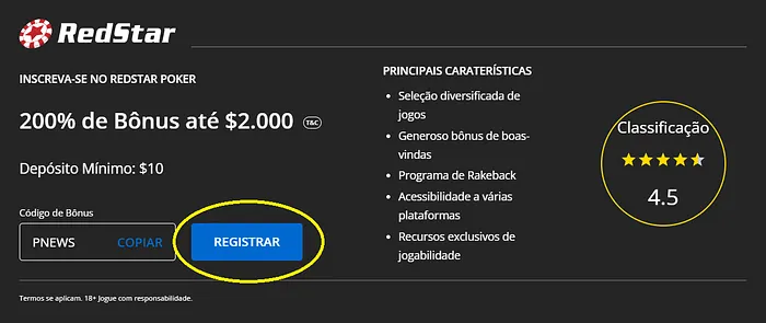 RedStar Poker download baixar