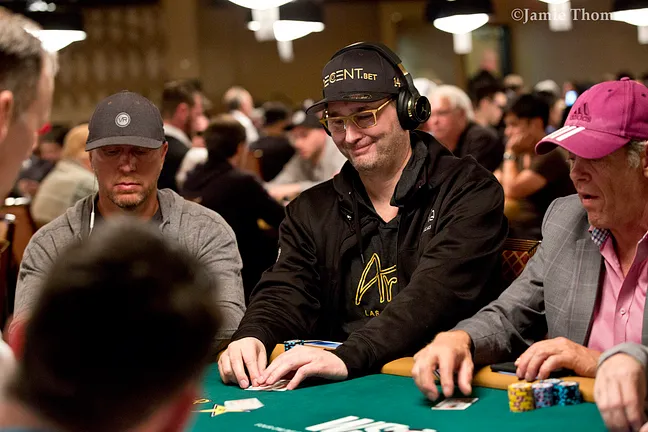 Phil Hellmuth from an earlier event.