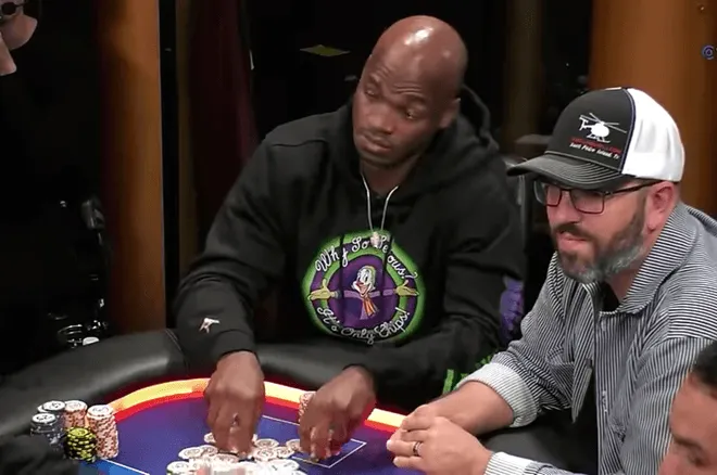 Adrian Peterson Poker Fight