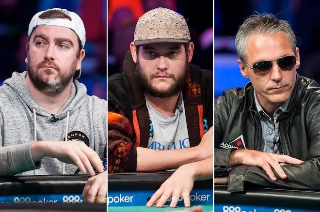 Antoine Saout (left), Bryan Piccioli (center), Damian Salas (right)