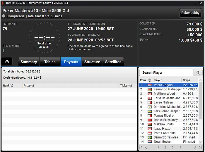 poker masters online plo series