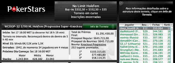 World Championship of Online Poker: Francisco "chiconogue" Nogueira é Prata no Evento 30 &... 103