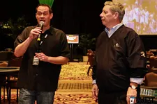 Kurt McPhail with Mike Sexton