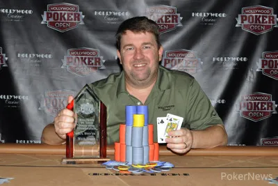 Chris Moneymaker Won the Last Hollywood Poker Open Main Event Just Two Weeks Ago