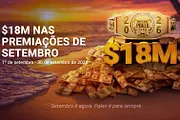 GGPoker distribuirá US$ 18 milhões em promoções em setembro; saiba mais