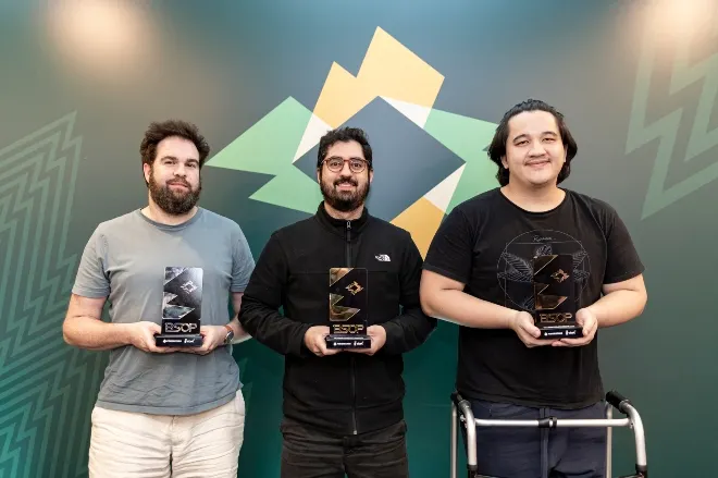 Pódio do Omaha Hi-Low