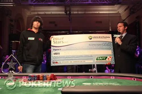 Dominik 'DOMinator' Nitsche Vence PokerStars.net LAPT Mar del Plata 101