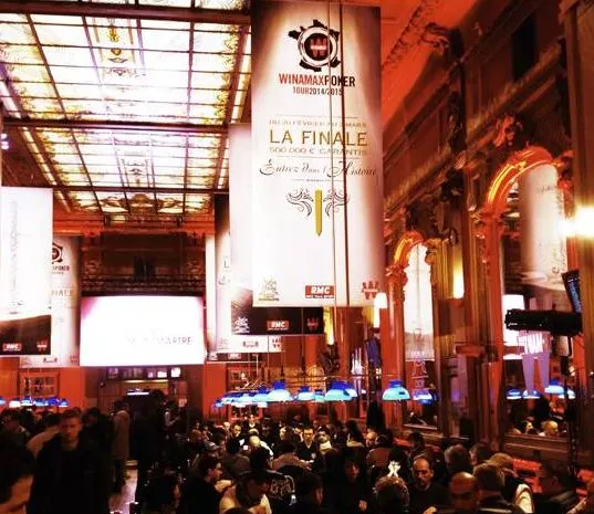 Grosse affluence au coup d'envoi du Winamax Poker Tour 0001