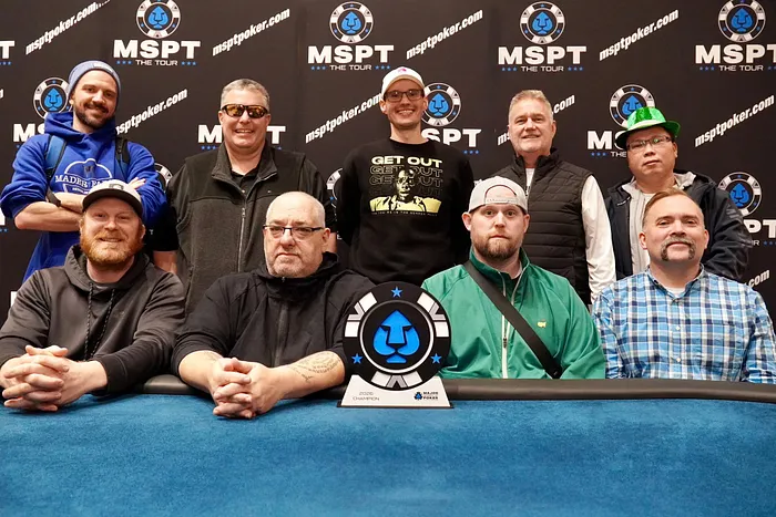 MSPT Grand Falls final table.