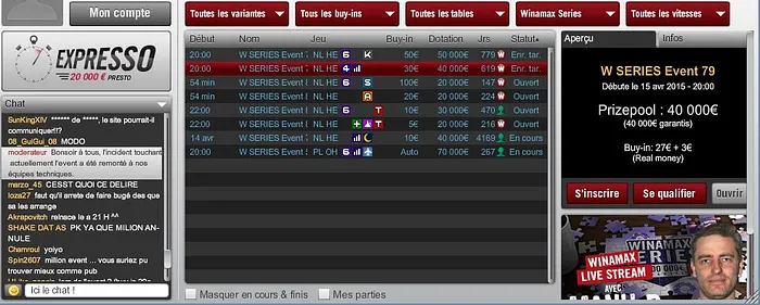 Million Event Winamax Series : Suite et fin du tournoi, jeudi à partir de 20 heures 101