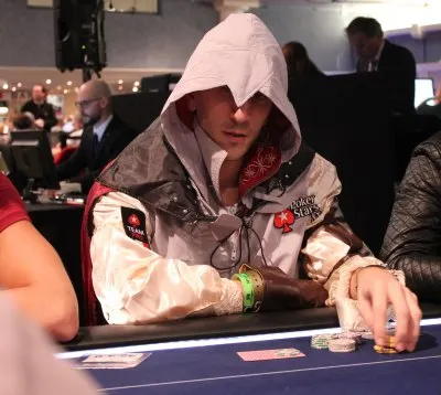 Bertrand ElkY Grospellier lors de l'EPT Deauville 2014